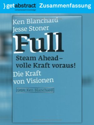 cover image of Full Steam Ahead - volle Kraft voraus! (Zusammenfassung)